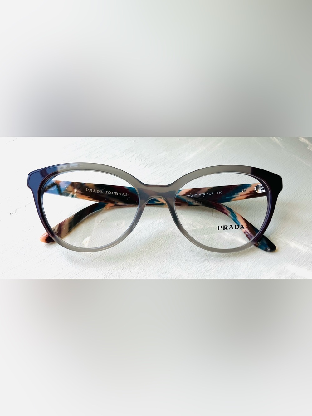 Prada Journal Women’s Multicolor Eyeglasses New Discontinued